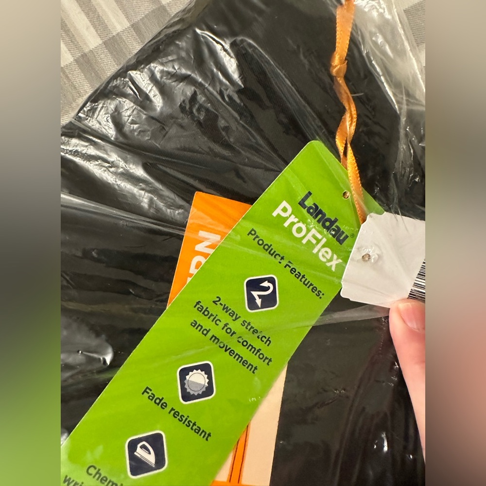 Black scrubs pants